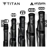 PROMO - Titan Carbon Cue Case Tas Billiard 2X3