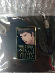 三井壽 金属襟章  the first slam dunk pin badge 男兒當入樽
