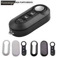 FOREVERGO 3Pcs/set 3 Buttons Remote Modified Flip Silica Car Key Shell Cover Blade Key Cover Case Fo