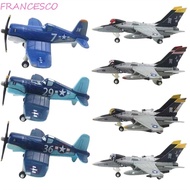 FRANCESCO Pixar Planes Toys, Diecast Crophopper Plane Model, Birthday Gift Strut Jetstream Dusty Inertia Forward Aircraft Mobilization Toys Boy Toy
