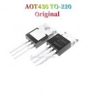5pcs Original T430 TO-220 AOT430 TO220 80A/75V N-channel MOSFET Transistor New Original