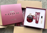 กิ้ฟเซต - Coach Eau De Wild Rose Parfum Gift Set  - น้ำหอม Coach Wild Rose 90ml.   - น้ำหอม Coach Wi
