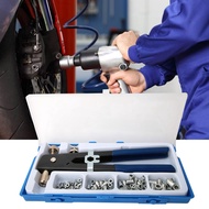 2023LH86 ชิ้นแทรกชุดเครื่องมือมือคู่มือดึงตอกหมุดน็อตหมุดG UnเกลียวM3/M4/M5/M6/M8 ชุด。เครื่องตอกหมุด