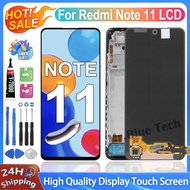 For Xiaomi Redmi Note 11 LCD Display Touch Screen 2201117TG 2201117TI Digitizer Assembly Replacement