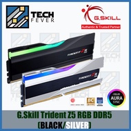 G.SKILL Trident Z5 RGB DDR5-8000 CL40-48-48-128 1.35V 48GB (2x24GB)(F5-8000J4048F24GX2-TZ5RK)(F5-8000J4048F24GX2-TZ5RS)