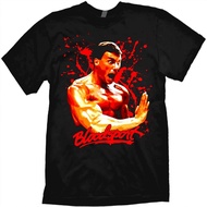 Men's cotton T-shirt Bloodsport t-Shirt 80s 1988 Design Fast Shipping 4XL , 5XL , 6XL