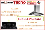 TECNO HOOD AND HOB FOR BUNDLE PACKAGE ( ISA 9298 &amp; T333TGSV ) / FREE EXPRESS DELIVERY