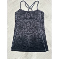 Gray-Black Exercise Shirt Brand Athleta