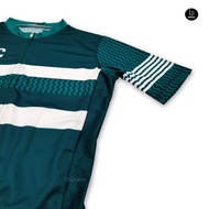 Big sale◊ﺴ✺BSpace Cycling Jersey RCC Green Short Sleeve MTB Road bike Jersi Baju Basikal