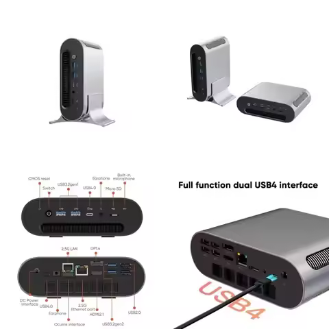 Gold seller FA880 PRO Ryzen 7 8840HS Mini PC 32GB DDR5 RAM 1TB PCIe 4.0 SSD Oculink Port Windows 11 