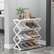 Rak Kasut 4 Tingkat Penyusun Rak Kasut Dalaman Rak Bunga Luaran Rak Serbaguna Shoes Rack 4 Tiers Org