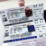 TFboys 10th Anniversary Concert Ticket, 10th Anniversary Promise Ticket, Collectible Commemorative T