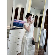 H67 women's CDG set designed with mussel sleeves, zip shirt combined with rough wind pants, youthful