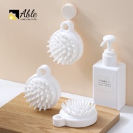 ABLE Hair Shampoo Brush Scalp Massager Comb Soft Shampoo Wash Brush