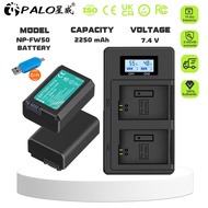 PALO NP-FW50 Battery for Sony a6500 a6300 a6000 a5000 a3000 NEX-3 a7R a7 a7R II NEX-3N NEX-5 a7S