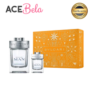 Bvlgari Man Rain Essence EDP (100ml+15ml) Xmas Gift Set (100% Authentic from Acebela)