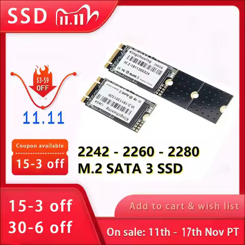 Promo Kingchuxing SSD M2 Sata M.2 NGFF Solid State Drive 1TB 512GB 256GB 2242 2260 2280 Hard Drive D