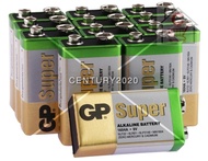 GP 9V Battery Super Alkaline 9V Battery 1604A 10pack/box
