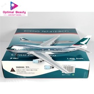 Phoenix 04544 1: 400 Cathay Pacific Aircraft B747-400 B-HKJ Alloy Aircraft Model