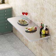 Wall-Mounted Folding Table Dining Table With Wall Table Kitchen Wall Operating Table Perforated Wall