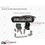 RS 7"(18CM) 4D 18W 6LED LIGHTBAR