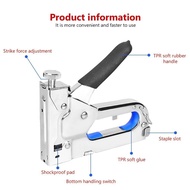 Stapler Size 4-14 Mm. For Wood Cloth Poster Leather Seat Plastic Chair With 600 Nails