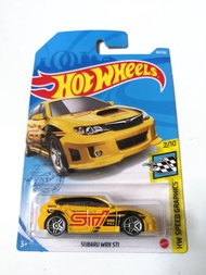 Hot Wheels Subaru Wrx Sti Hw Speed Graphics 2/10 toys for boys