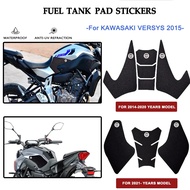 MT-07 Side Fuel Tank Pad Stickers Set Motorcycle Knee Grip Pad Decals Guard Protector Waterproof Cov