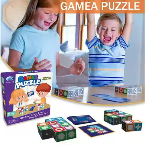 Games Puzzle Kids Space Logical Thinking Board Game Matching Puzzle Party Memory Games Interactive L