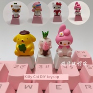 keycaps keycaps custom DIY ESC Melody Three-Dimensional Pudding Dog Keycap