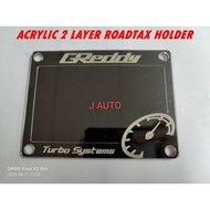 ROAD TAX STICKER HOLDER - GREDDY