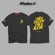 Ora Brisik Ora Fun Premium Cotton Combed 24s T-shirt Free Sticker By Xhaka.id