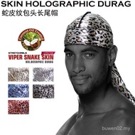Baotou Cap Long Tail Cap Pirate Cap Hip Hop Cap Street Casual hiphop Laced-Up Headscarf durag MZMW