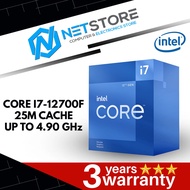 INTEL CORE I7-12700F 25M CACHE UP TO 4.90 GHz PROCESSOR -  BX8071512700F