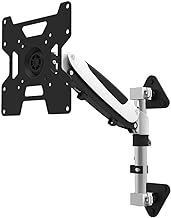 TV Mount,Sturdy TV Stand Tilt TV Wall Mount Bracket Dual Articulating Arms Bear for 17-43" LED, OLED, 4K TVs-Up to 200x200mm-Weight Capacity Up to 20kg