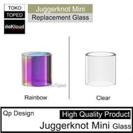 Ready JT JUGGERKNOT MINI RTA Replacement Glass | QP Design kaca pyrex tabung