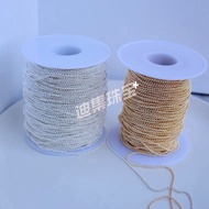 A30011 [14K Gold-Clad Accessories] 14K Gold-Clad Color-Preserving Gold Bead Chain Multi-Bean Chain R