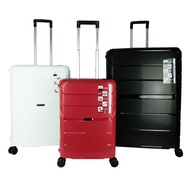 Giordano Unbreakable PP Hardcase Travel Trolley Luggage With Clip Lock - GA9829