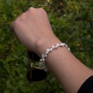 Petal 巴洛克淡水花瓣珍珠手鍊・天然珍珠・巴洛克珍珠