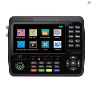 V10 Pro Satellite Finder Signal Meter HD Satellite TV Signal Finder DVB-S/S2/S2X/T/T2 COMBO Digital 
