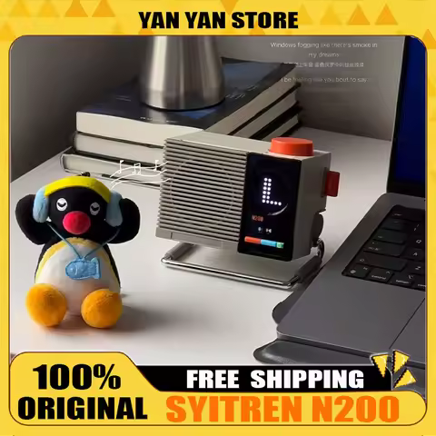 Syitren N200 Bluetooth Speaker Desktop Custom Wireless Portable HiFi Stereo Gaming Speakers for PC L