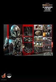 hottoys 全新啡盒未開 hot toys QS017 Star Wars the Mandalorian & Grogu deluxe version 豪華版
