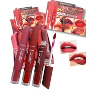 Kiss Beauty Velvet Matte Lipgloss Full Box.LONGLASTTING.