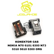 NOKIA N70 6101 6300 N73 5310 5610 5300 ORG CHARGER PLUG IN CON CAS TC