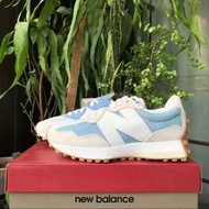 👟Levi‘s x New Balance 327 灰藍色 女款