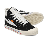 sepatu sneakers pria wanita x ternal petir nyala sepatu xternal Next Storm High Black White