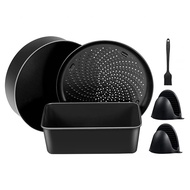 Air Fryer Accessories for 6. 5 QT and 8 QT Ninja FoodiAir Fryer Bake Kit Non-Stick CoatingDishwashe