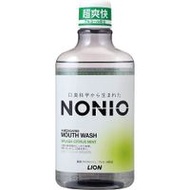 Lion NONIO 漱口水 Splash 柑橘薄荷 600ml 漱口水 [醫藥部外品]