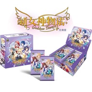 New Goddess Story Anime tcg ccg Collection card Booster Box +1PR NS-2M-14 Child Board Game in stock 