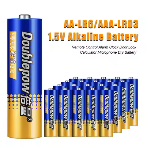 AA AAA 1.5V Battery No. 5/7 Disposable Cell LR6/LR03 Alkaline Batteries for Toys Calculator Door Loc
